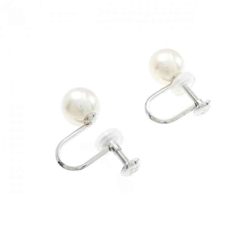 WGK14 Bông tai ngọc trai Akoya 7.1mm - Hàng hiệu Chính hãng 873071