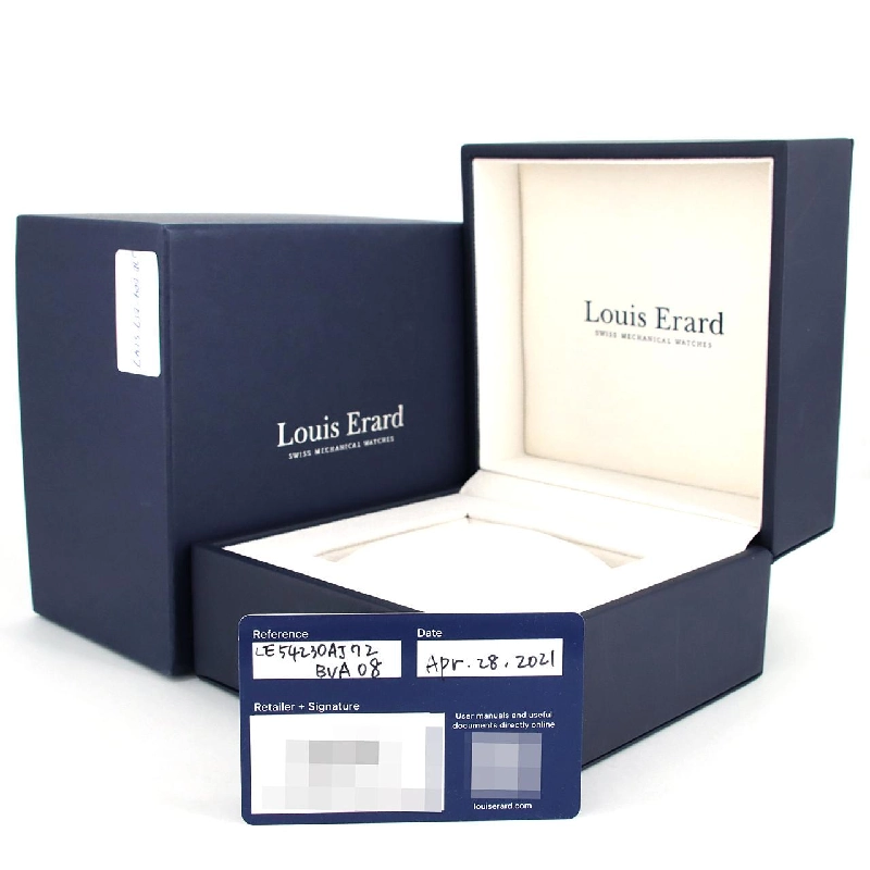 Louis Erard Louis Erard x Alain Silvestre Excellence Regulator LIMITED LE54230AJ72BVA08 SS Cơ khí - Hàng hiệu Chính hãng 880620