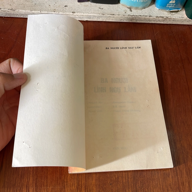 II Văn Học Kinh Điển: Ba Chàng Lính Ngự Lâm - Alexandre Dumas - 1996 543128