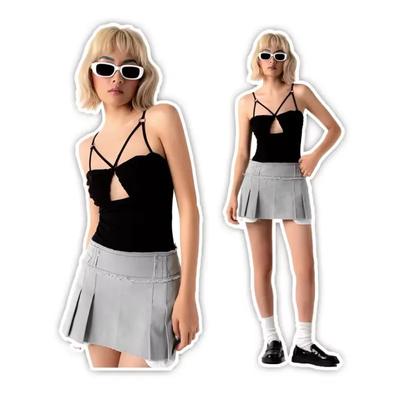 CHÂN VÁY NGẮN XẾP LI | LISA SKIRT - CLÉLIE SIZE M 792390