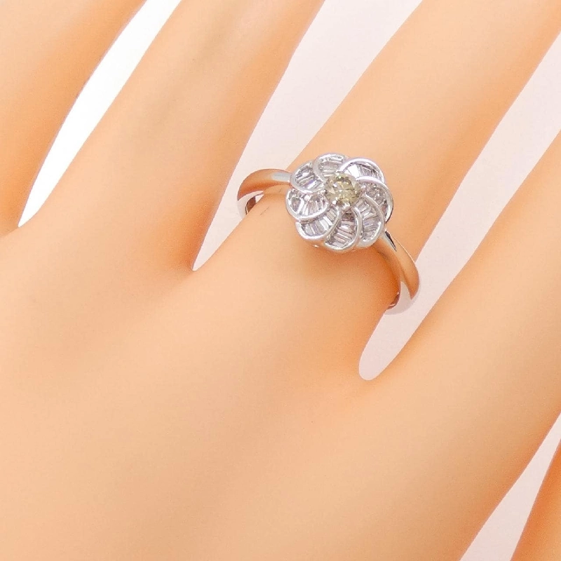 Nhẫn kim cương K18WG - Hàng hiệu Authentic 848774