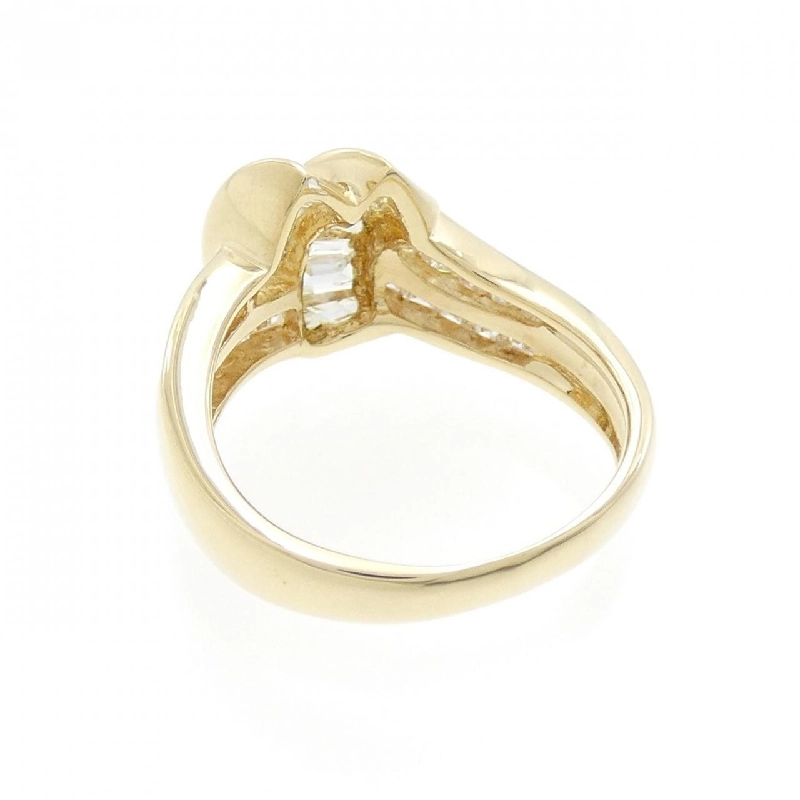 Nhẫn kim cương K18YG 1.36CT 673240