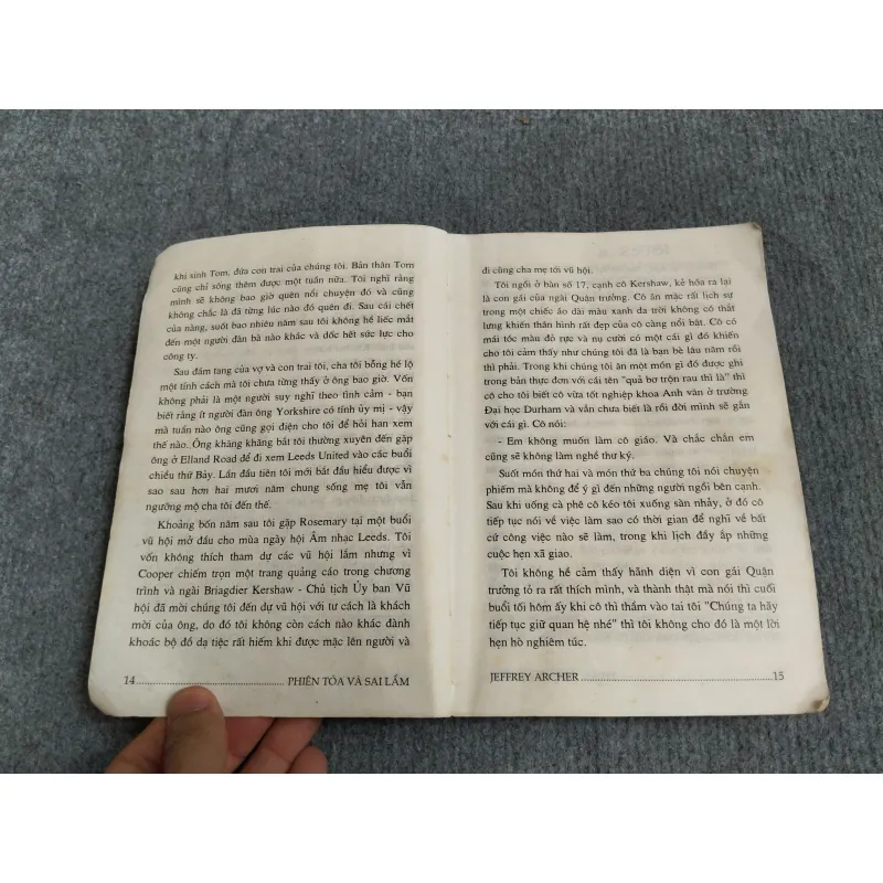 KHẨU VỊ ĐÀN ÔNG - JEFFREY ARCHER 574363