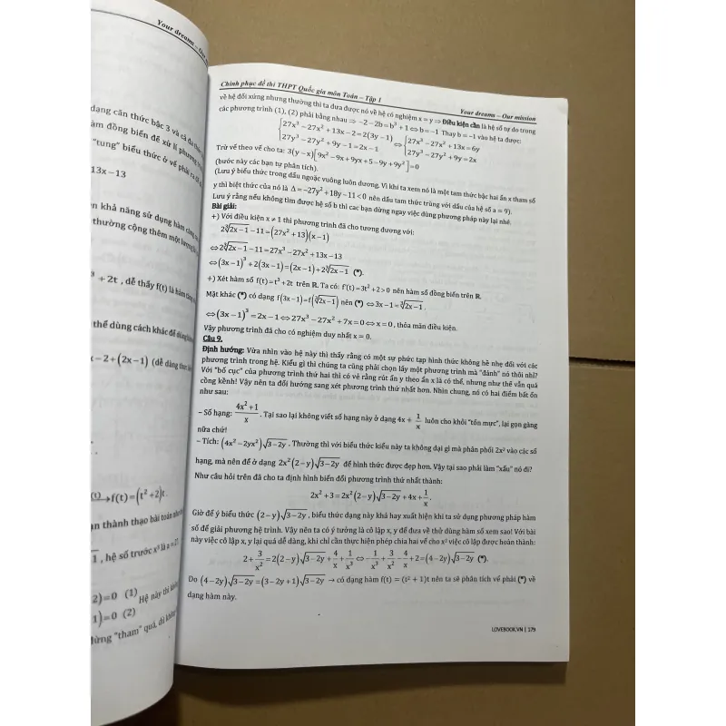 chinh phục đề thi THPT QG môn toán 976788