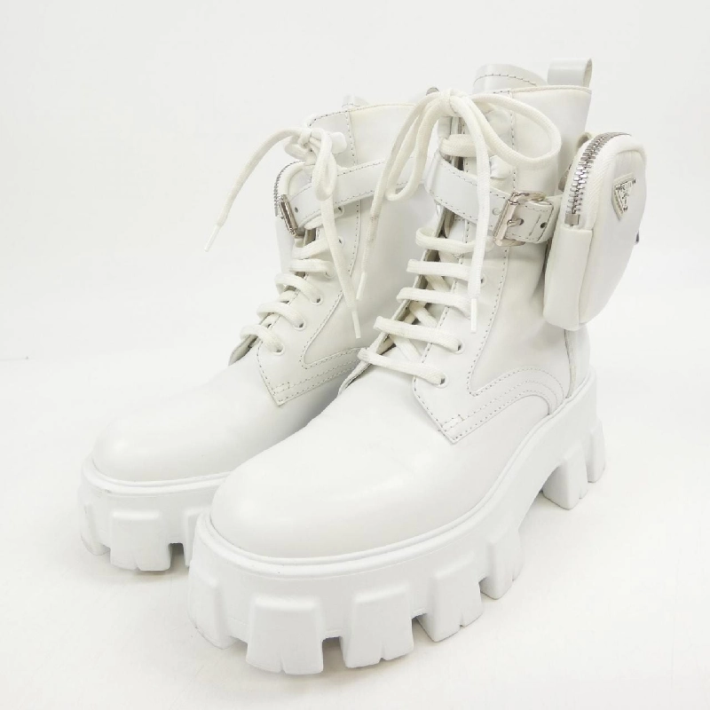 Giày boot PRADA Monolith Logo Tam Giác 1T255M - Hàng hiệu Chính hãng 830283