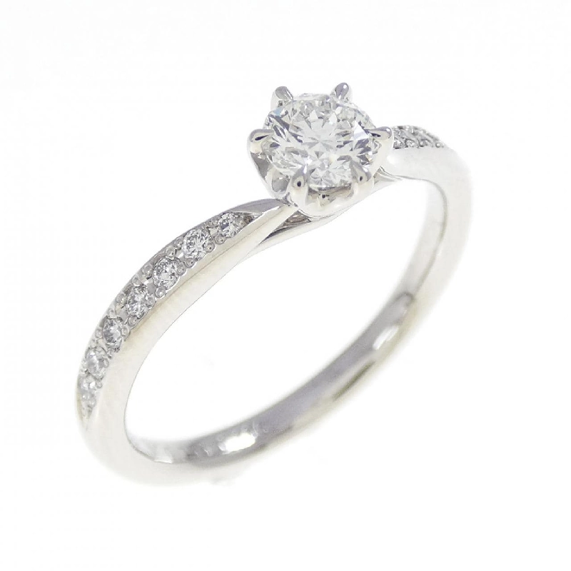 Nhẫn kim cương PT950 0.253CT G VVS1 3EXT H＆C - Hàng hiệu Chính hãng 874808