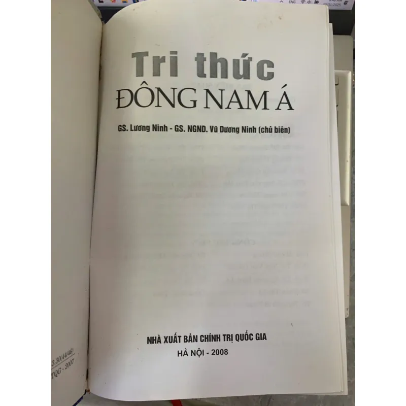 TRI THỨC ĐÔNG NAM Á - LƯƠNG NINH & VŨ DƯƠNG NINH 751207