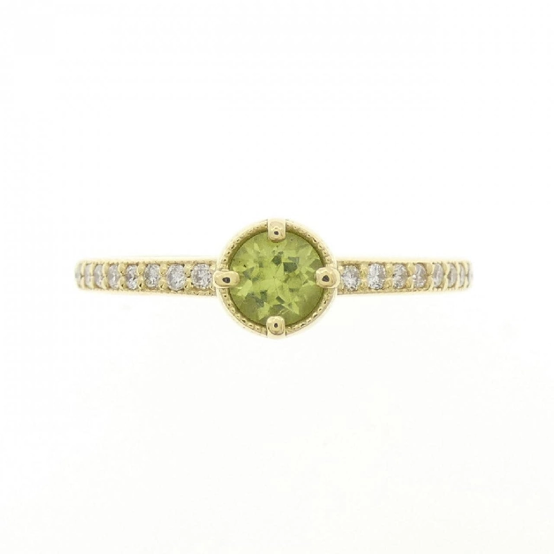 Nhẫn Peridot K18YG 0.42CT 670606