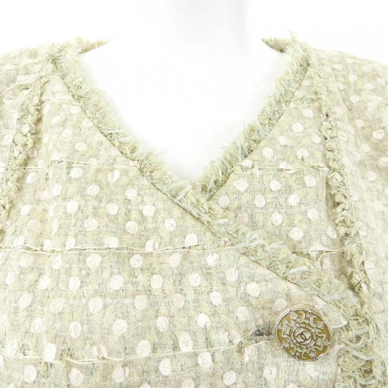 Áo khoác không cổ CHANEL P40991V29577 - Hàng hiệu Authentic 819096