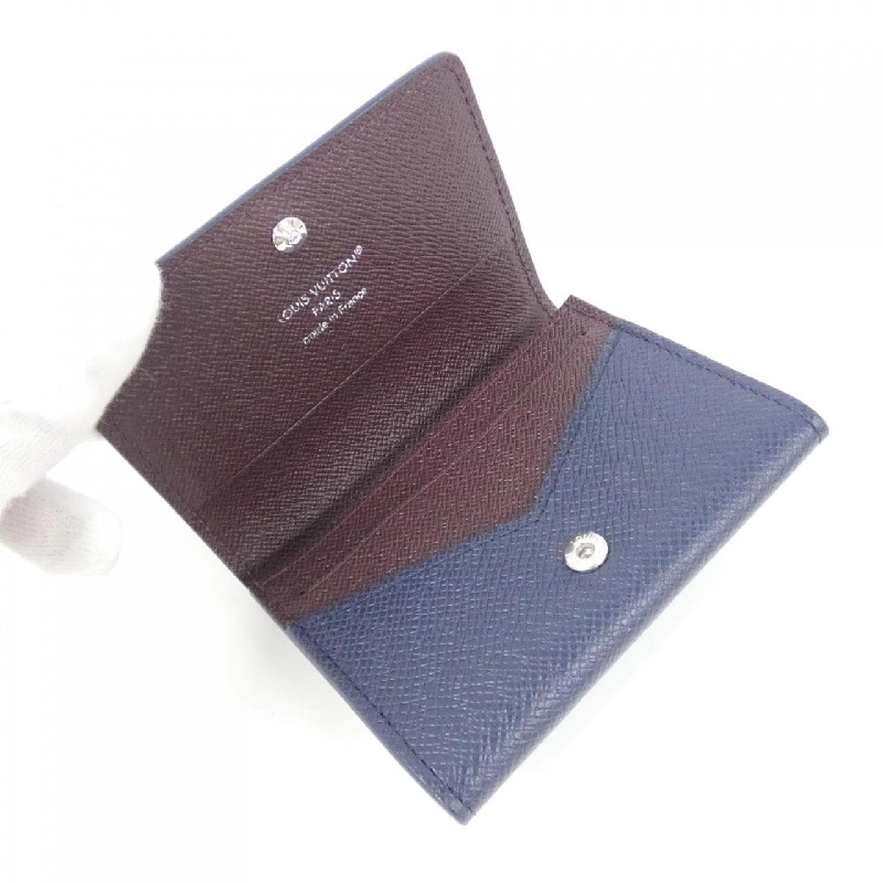 Louis Vuitton Taiga Enveloppe Carte De Visite M25960 Ví Đựng Thẻ - Hàng hiệu Chính hãng 807120