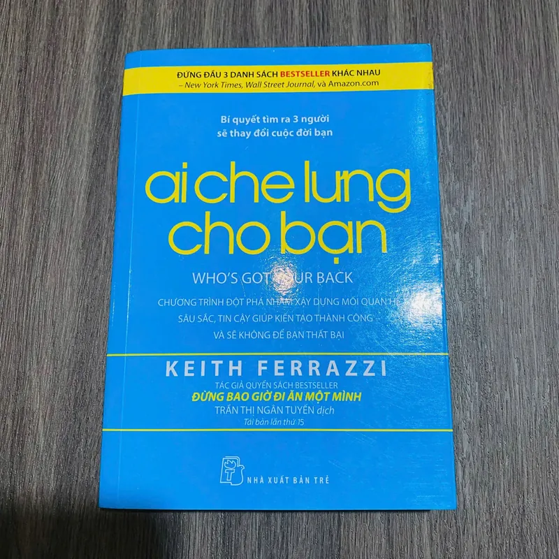 Ai Che Lưng Cho Bạn - Keith Ferrazzi#HATRA 589143