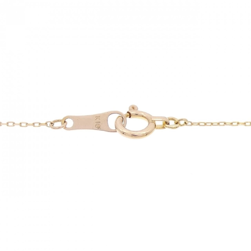 K18PG Solitaire Dây chuyền kim cương 0.10CT - Hàng hiệu Chính hãng 861743