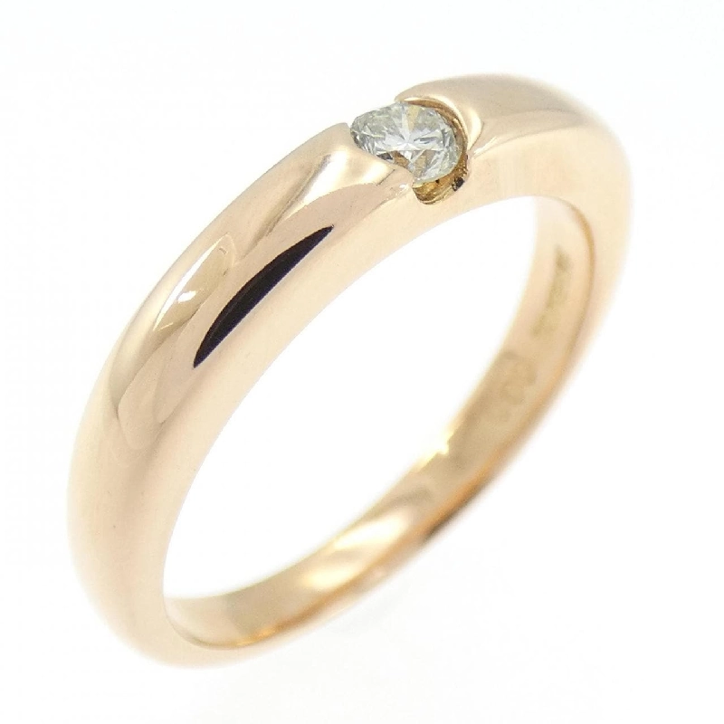 Nhẫn kim cương K18PG Solitaire 0.09CT 668488