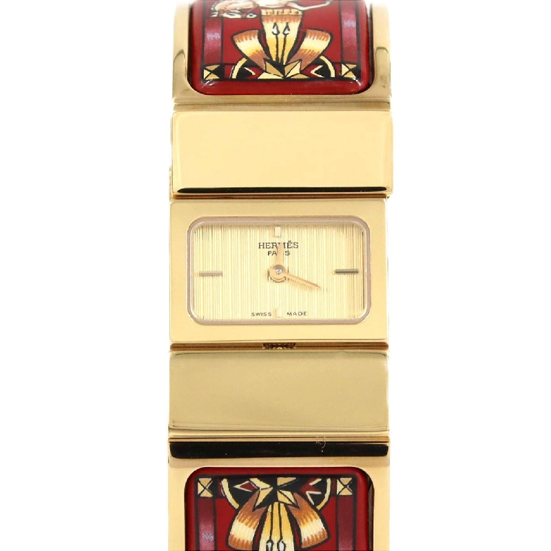 Hermès Roca Enamel GP LO1.201 GP Quartz - Hàng hiệu Authentic 881202