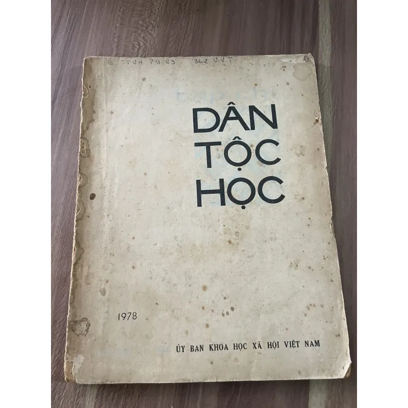 Tạp chí Dân tộc học - khổ lớn  - 3.1978  789020