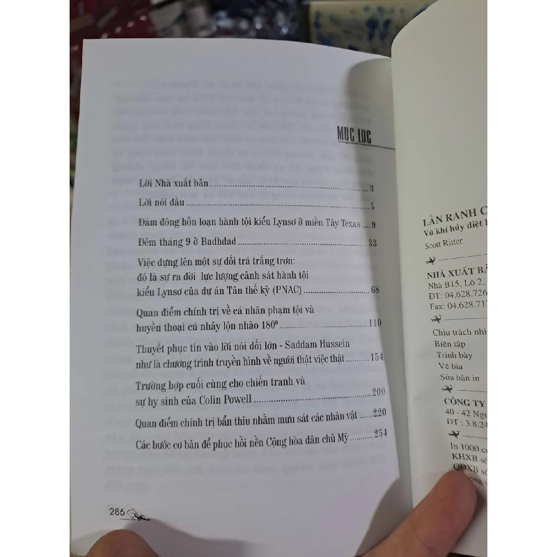 Lằn ranh công lý - Scott Ritter LỊCH SỬ - CHÍNH TRỊ - TRIẾT HỌC VAVO0910 920430