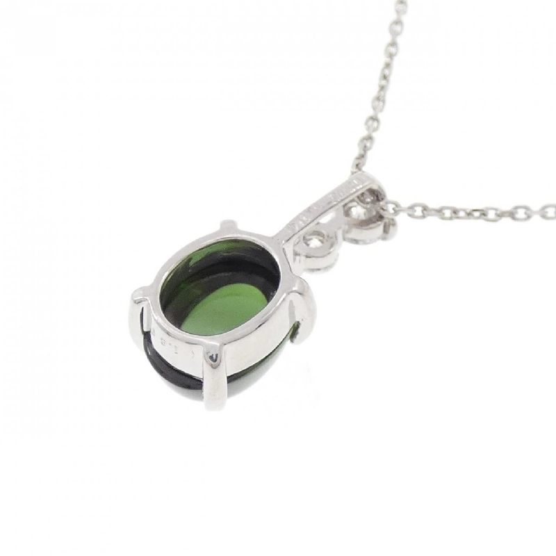 K18WG Tourmaline Necklace 1.89CT - Hàng hiệu Authentic 866645