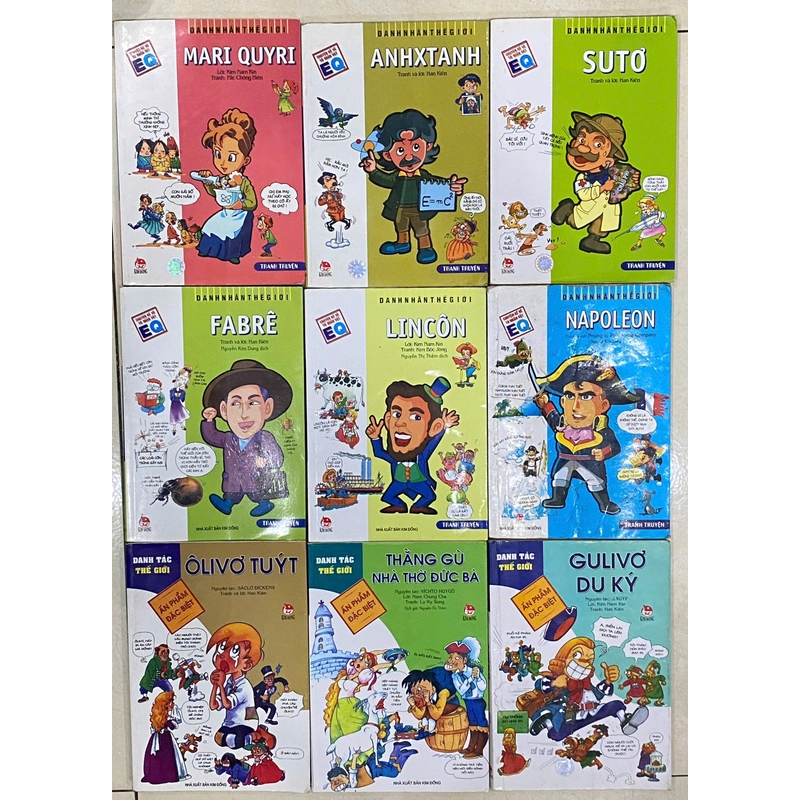 Combo 9 quyển danh nhân thế giới 387941