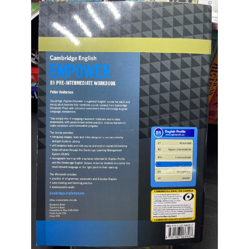 Empower B1 workbook with answers mới 90% Cambridge HPB2505 SÁCH HỌC NGOẠI NGỮ 368628