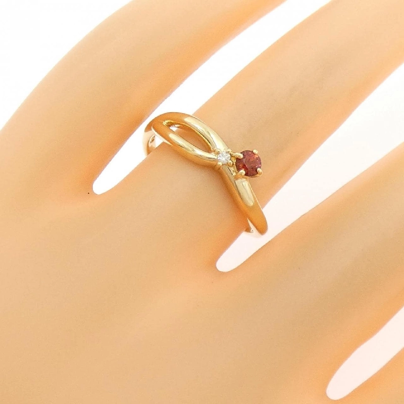 Nhẫn Garnet Tasaki - Hàng hiệu Authentic 834585