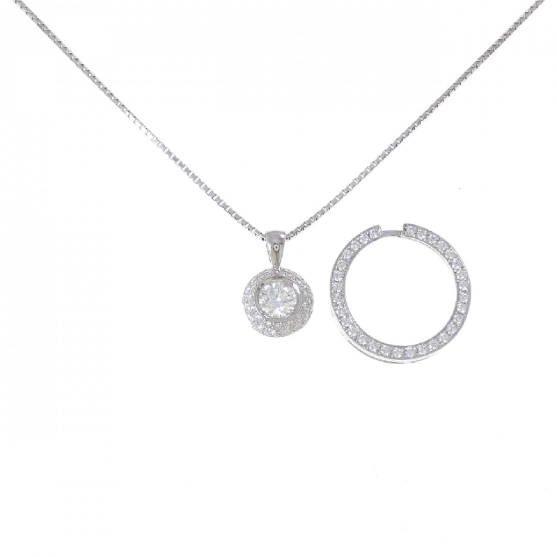 Dây chuyền kim cương 2WAY PT900/PT850 0.510CT H VS2 Good - Hàng hiệu Chính hãng 874262