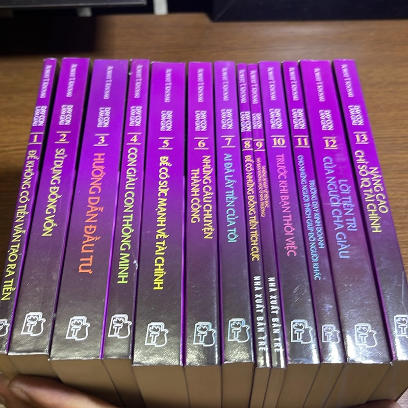 Trọn bộ 13 tập Dạy con làm giàu Robert T. Kiyosaki 509055