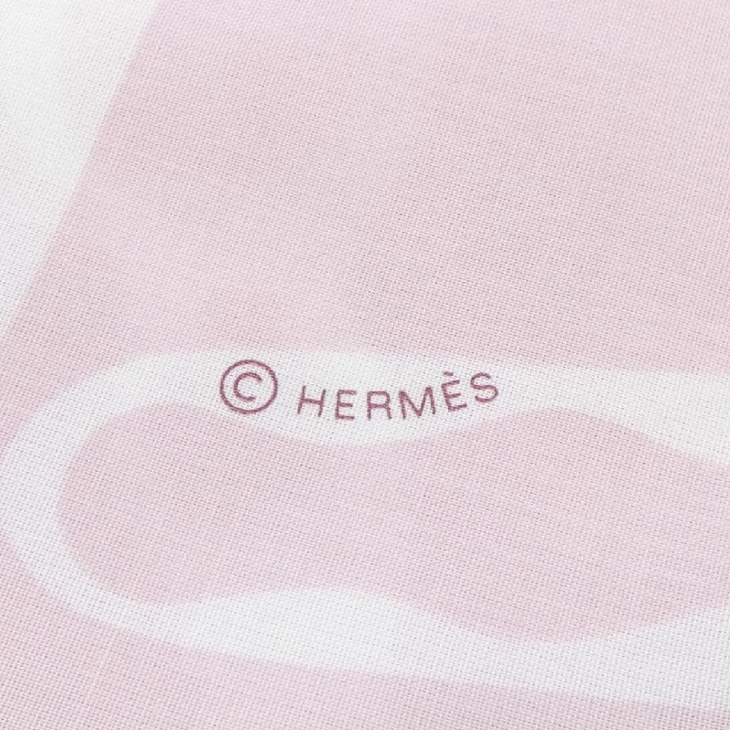 HERMES HARNAIS DE COUR 434223T Rosanj Cotton Shawl - Hàng hiệu Authentic 834670