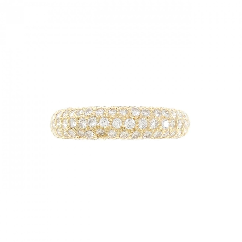 Nhẫn kim cương 750YG Pavé 0.60CT 669738