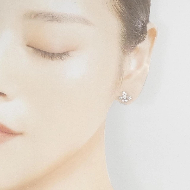 K18WG Bông tai kim cương 0.26CT - Hàng hiệu Chính hãng 869826