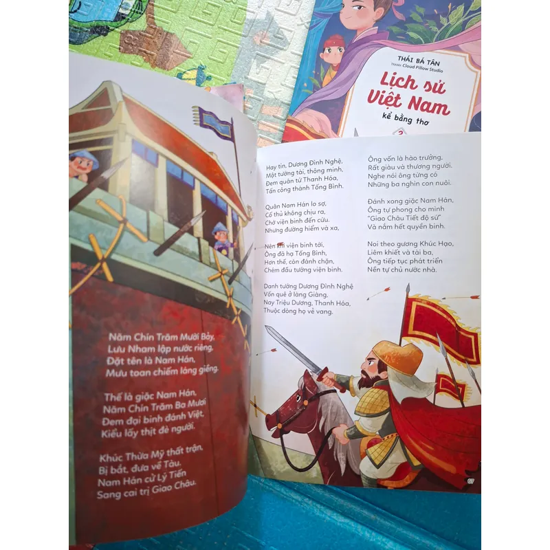 Trọn bộ 3 quyển "Lịch Sử Việt Nam Kể Bằng Thơ" 735333