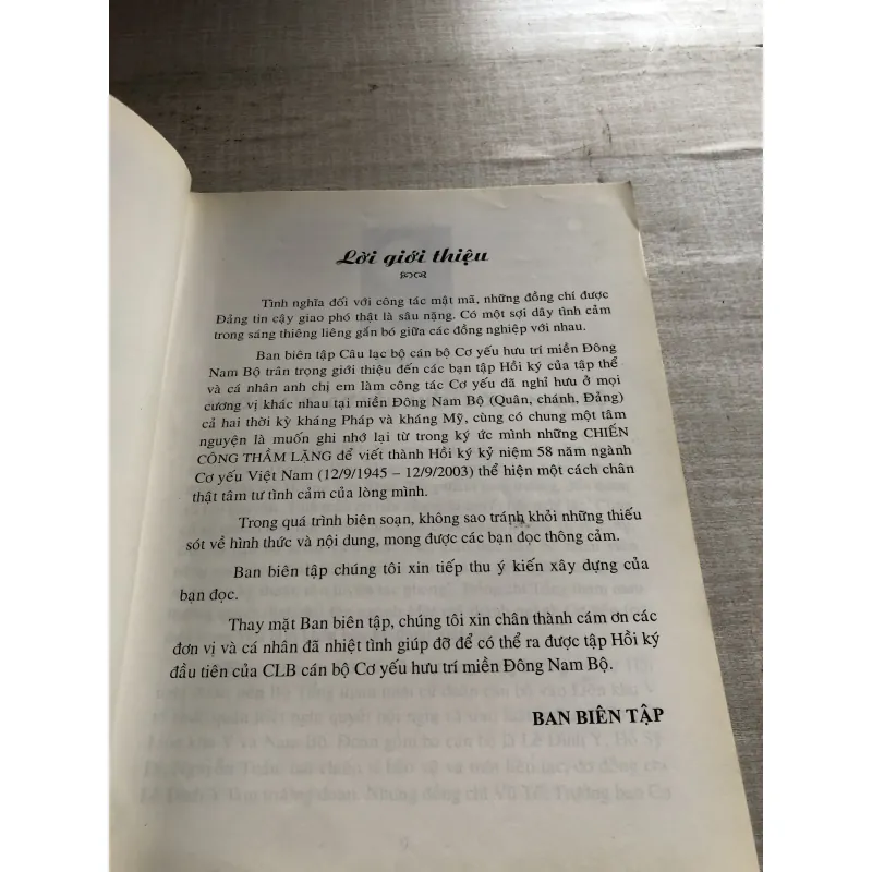Hồi ký - Chiến công thầm lặng cán bộ cơ yếu miền đông nam bộ 786827