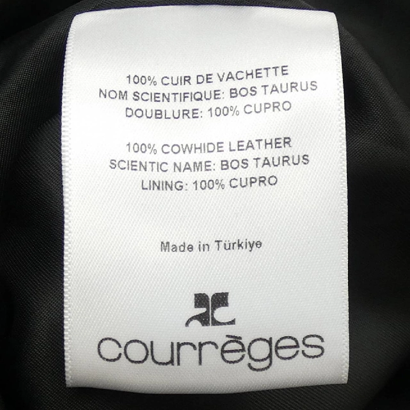 Courreges Áo khoác da - Hàng hiệu Authentic 898583