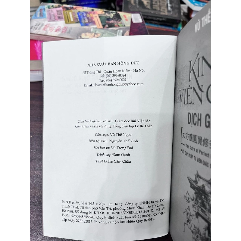 Kinh Viên Giác Dịch Giảng - Vũ Thế Ngọc 932918