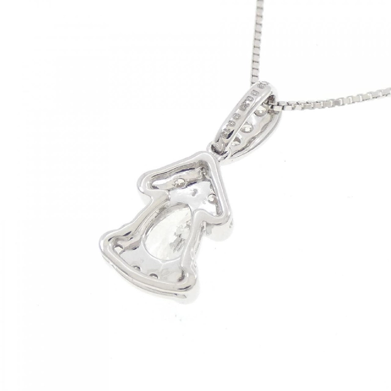 K18WG Dây chuyền kim cương 0.36CT - Hàng hiệu Chính hãng 859418