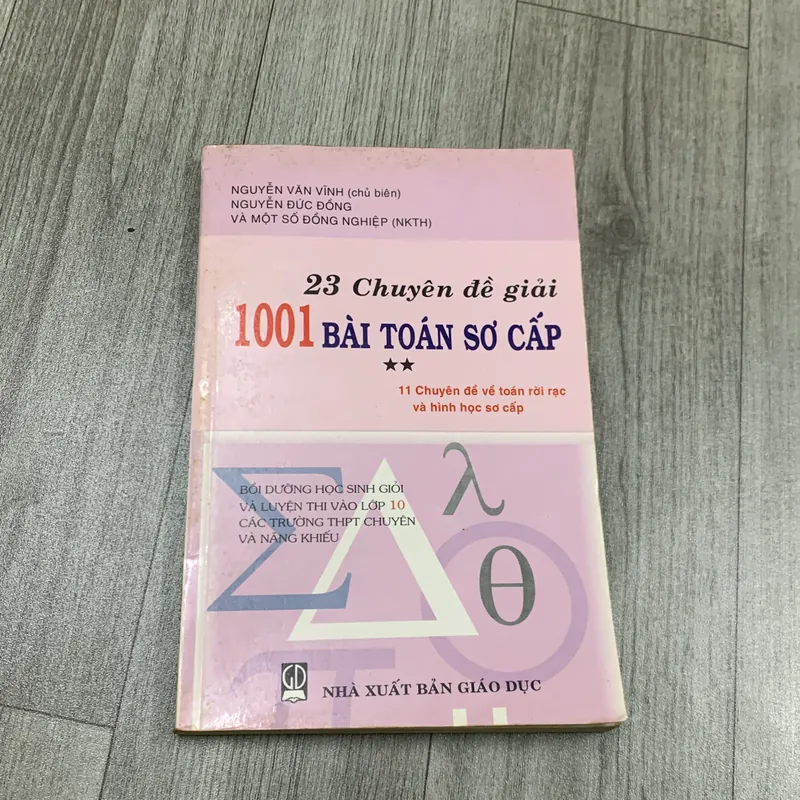 23 chuyên đề giải 1001 bài toán sơ cấp. 3b5 717378