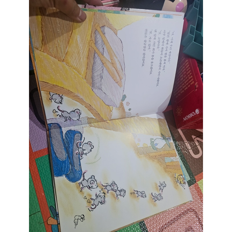 Sách học tiếng Hàn bìa cứng In màu như hình  418788