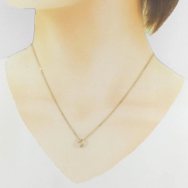 Dây chuyền kim cương 14KTYG/14KYG - Hàng hiệu Authentic 857218