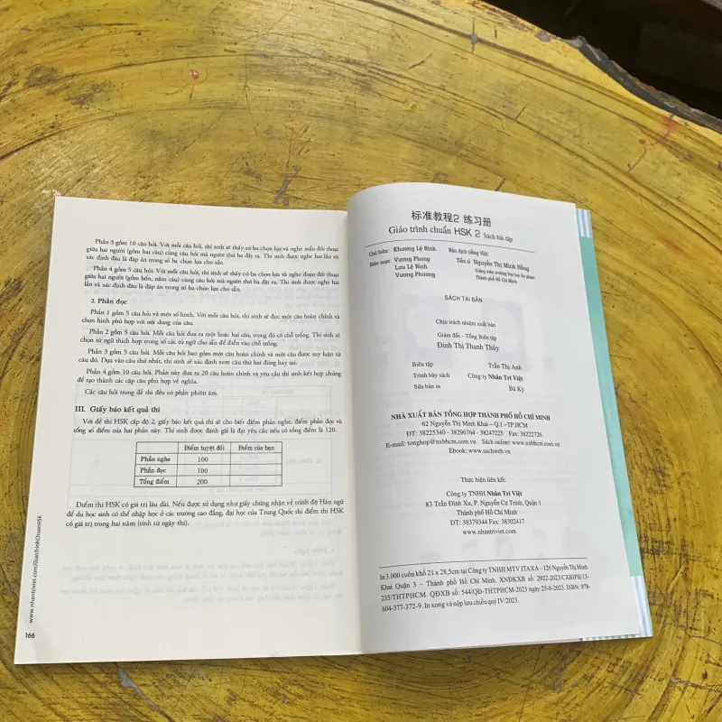 GIÁO TRÌNH CHUẨN HSK 2 ( full hai cuốn ) 753221