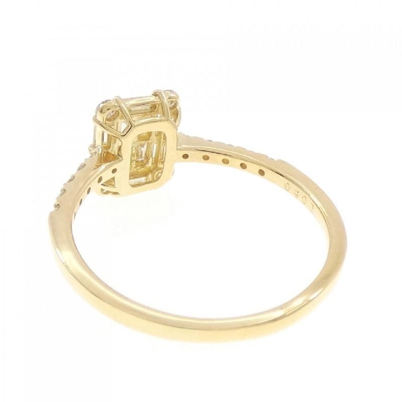 【Sản phẩm mới】Nhẫn kim cương K18YG 0.50CT 669191