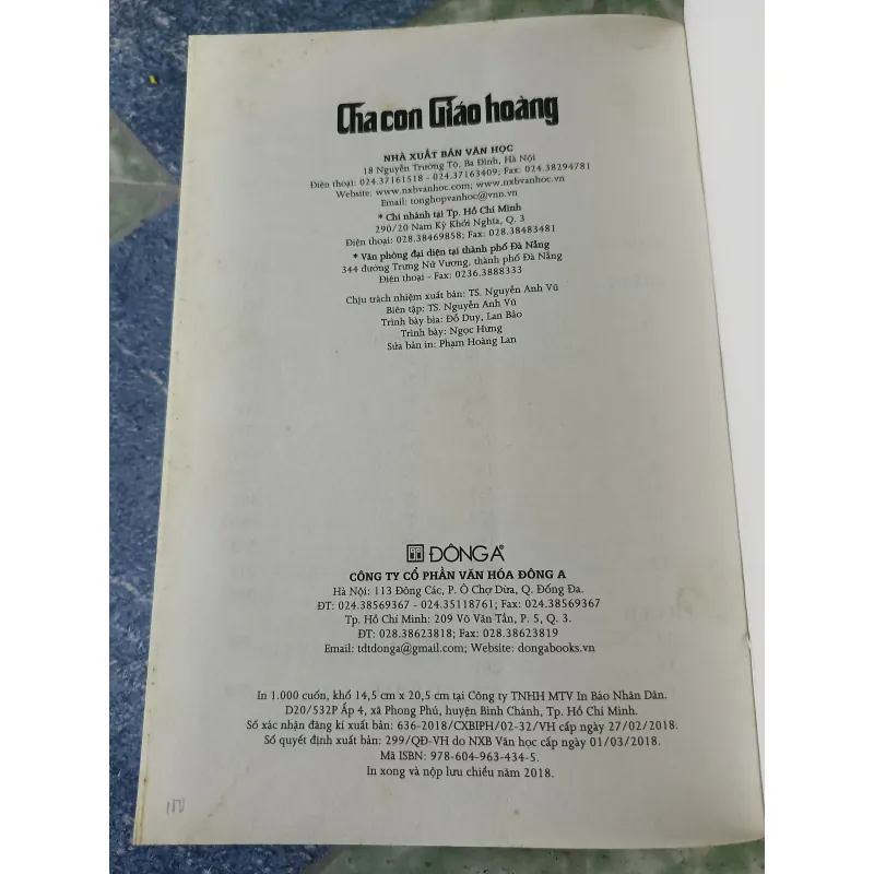 Cha con Giáo hoàng - Mario Puzo 696878