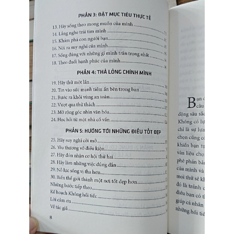 Để không hối tiếc: 30 cách để có một cuộc sống hạnh phúc hơn và ý nghĩa hơn - Marc Muchnick (Vũ Thoa dịch) 1013128