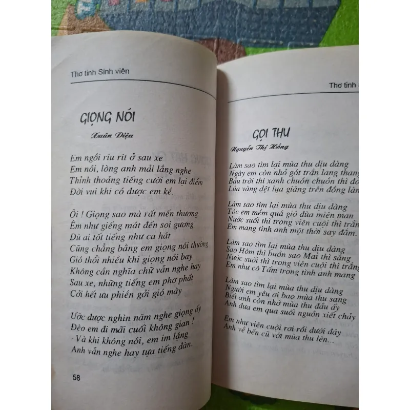 Thơ Tình Sinh Viên 1018665