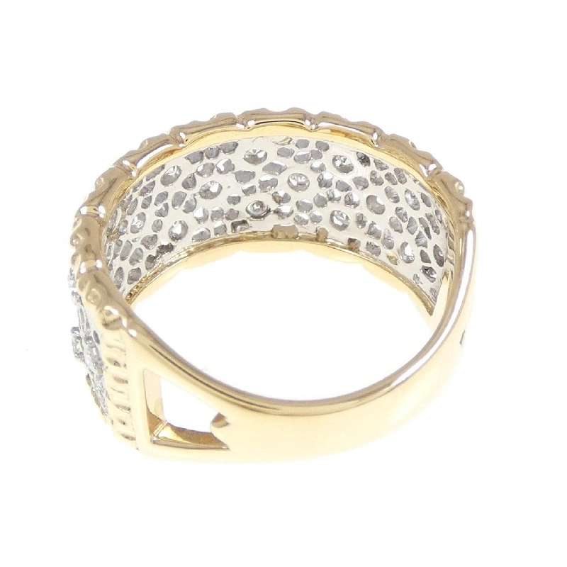 Nhẫn kim cương K18YG/PT900 0.27CT 672659