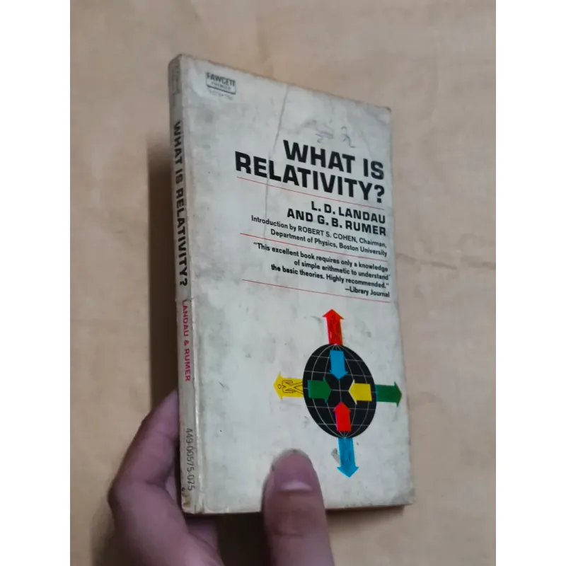 What Is Relativity? - Lev Landau; Yuri Rumer 1007181