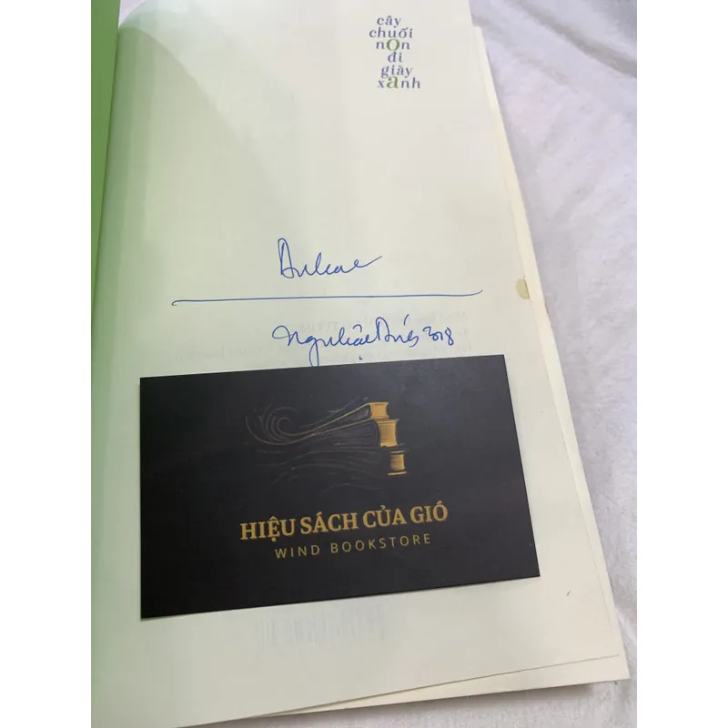 [CHỮ KÝ, BÌA CỨNG] Cây chuối non đi giày xanh - Nguyễn Nhật Ánh 607242