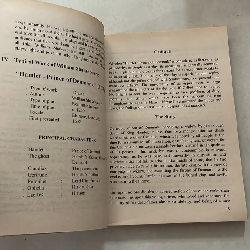 English Literature - Nguyễn Chí Trung 558115