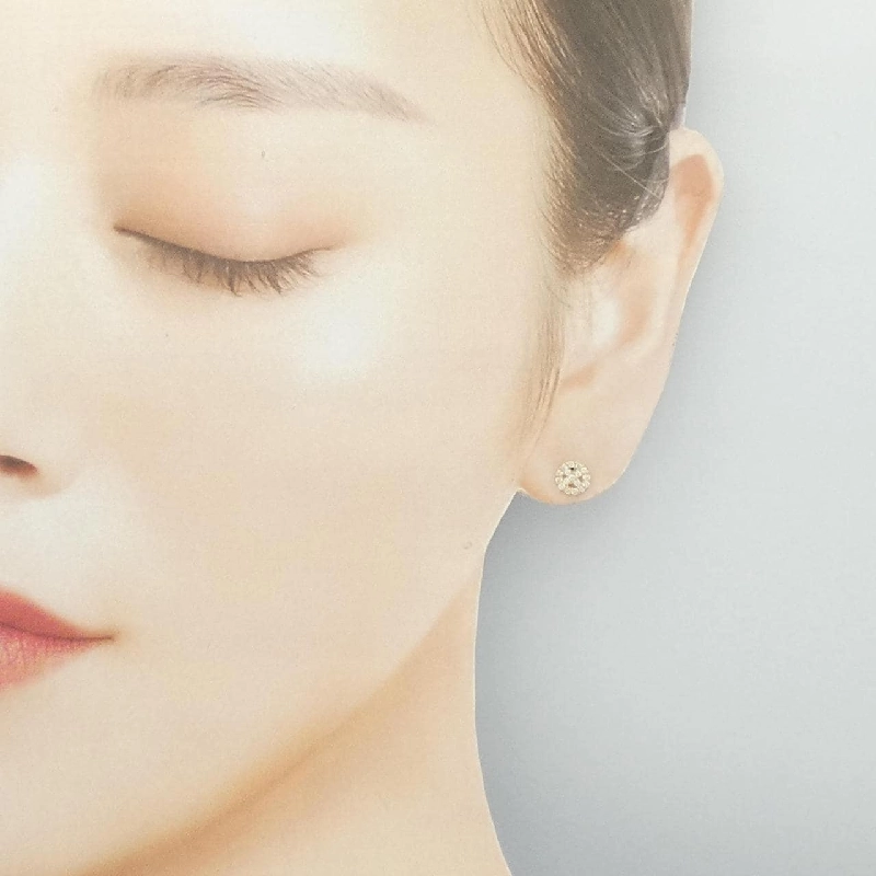 K18YG Bông tai kim cương 0.20CT - Hàng hiệu Chính hãng 869332