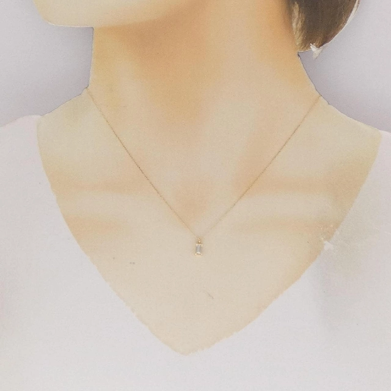 K18YG Dây chuyền kim cương 0.20CT - Hàng hiệu Chính hãng 864988