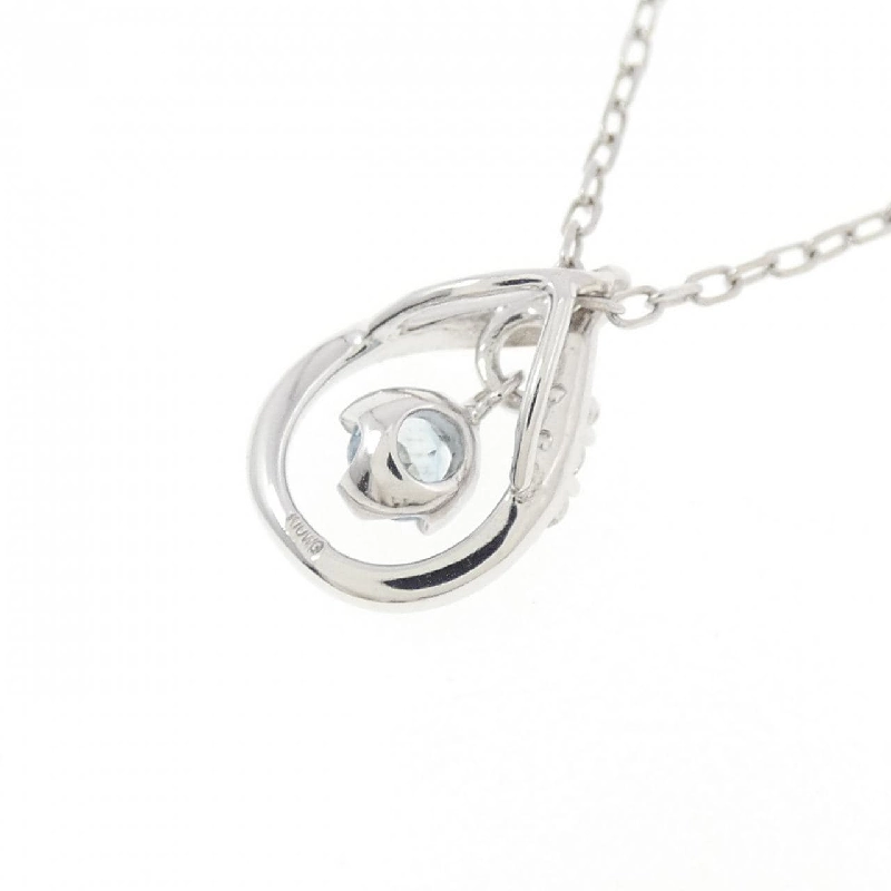 K10WG Aquamarine Necklace - Hàng hiệu Authentic 858948