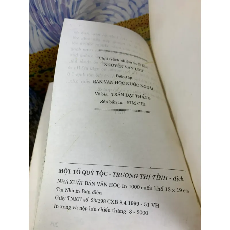 Một Tổ Quý Tộc - I.Turgheniev 927188